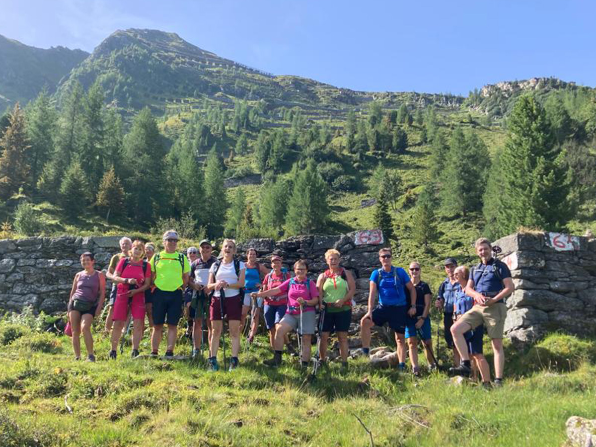 Wandertag im Gasteiner Tal – Tag 1 – Gruppenfoto Naturfreunde